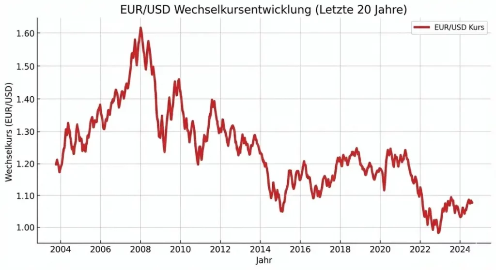 EUR/USD; Welche ist die stabilste Währung der Welt, welche währung hat den besten Kurs, welche sind die 10 stärksten Währungen der Welt, wo ist das Geld am meisten Wert