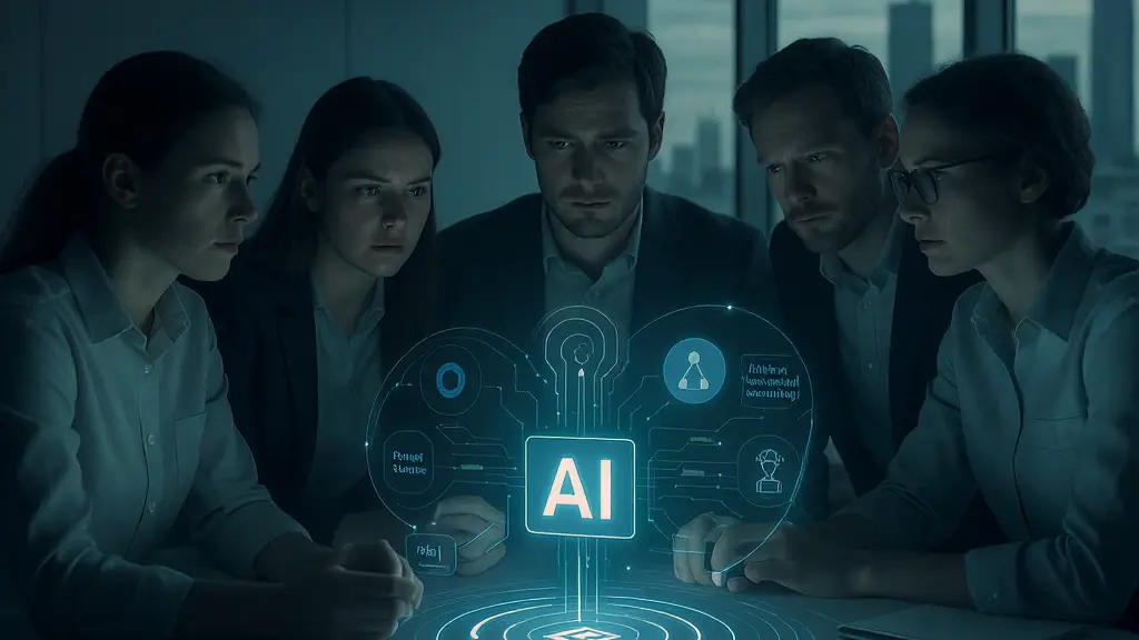 Auswirkungen-KI-Arbeitsmarkt-in-Deutschland-Berufschancen-Strategien-Büroangestellte